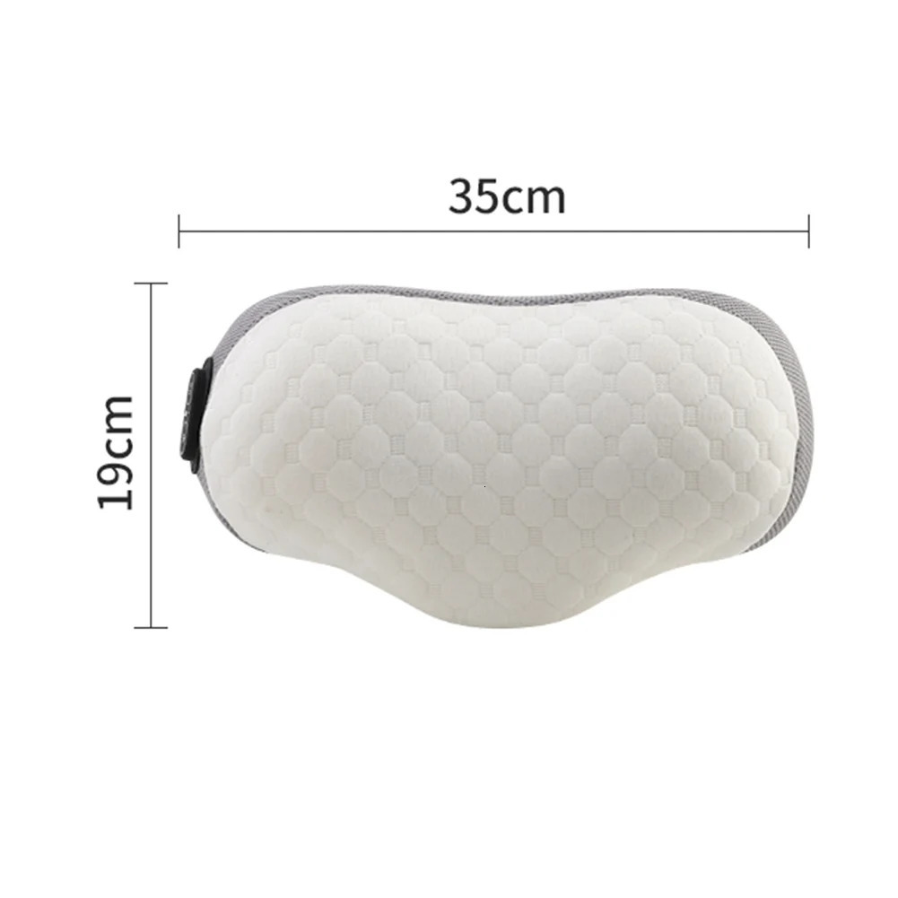 Soft neck vibration massage pillow with multi-purpose adjustable intelligent temperature control waist massager 241008