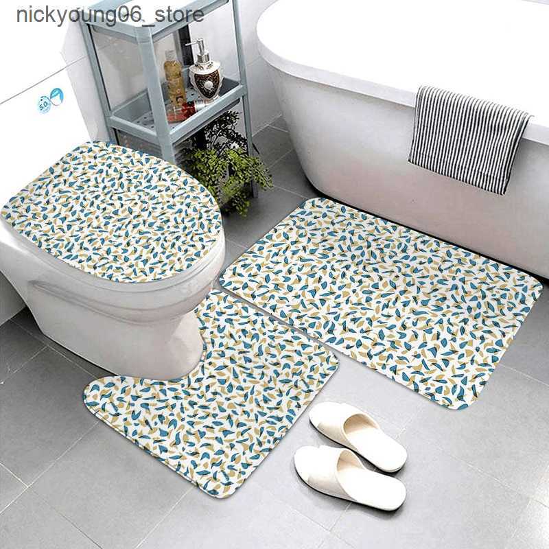 Non-Slip Bath Mats Green plants Mat Bathroom ins Rug Shower Mat Absorbent Foot Mat Entrance Door Mat Kitchen Mat room mat Bathtub toilet rug L240910