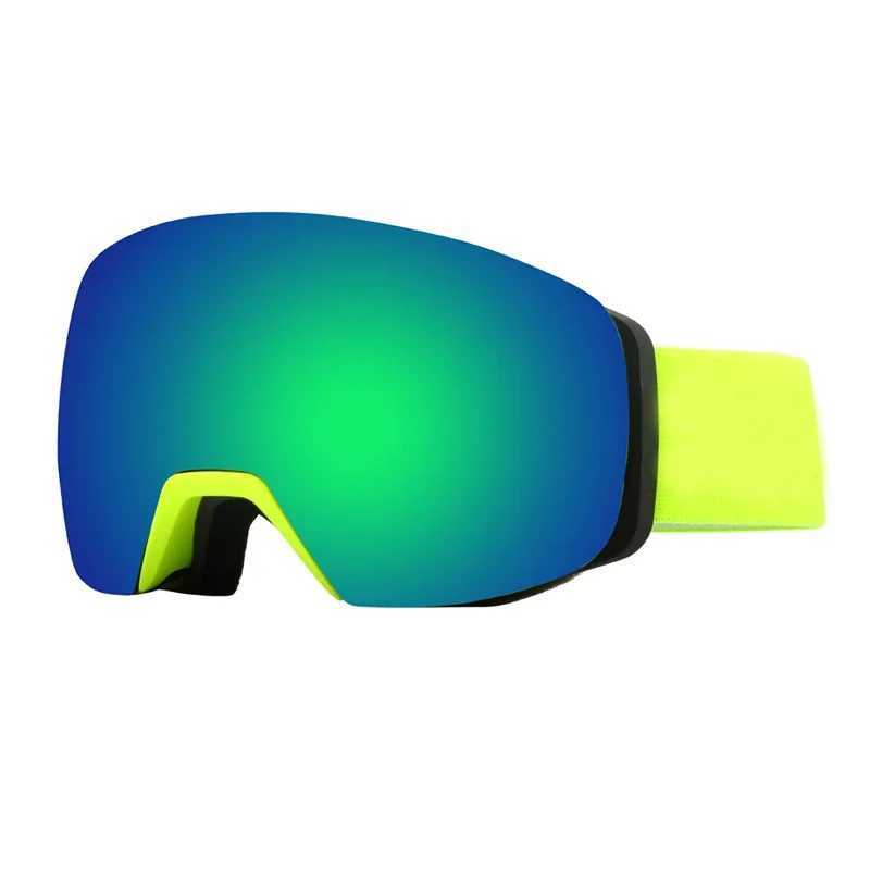 OEM Your Brand Anti Snowblindness Suitable Custom Designer Ski Goggles CL241010