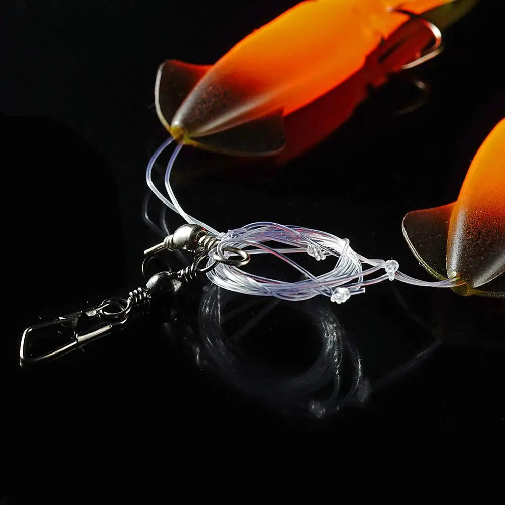 SUNMILE Fishing Soft Squid Daisy chain Lure 12cm Squid Jig Fishing Lures For Sea Fishing Wobbler Bait Trolling Fishing Lure 241010