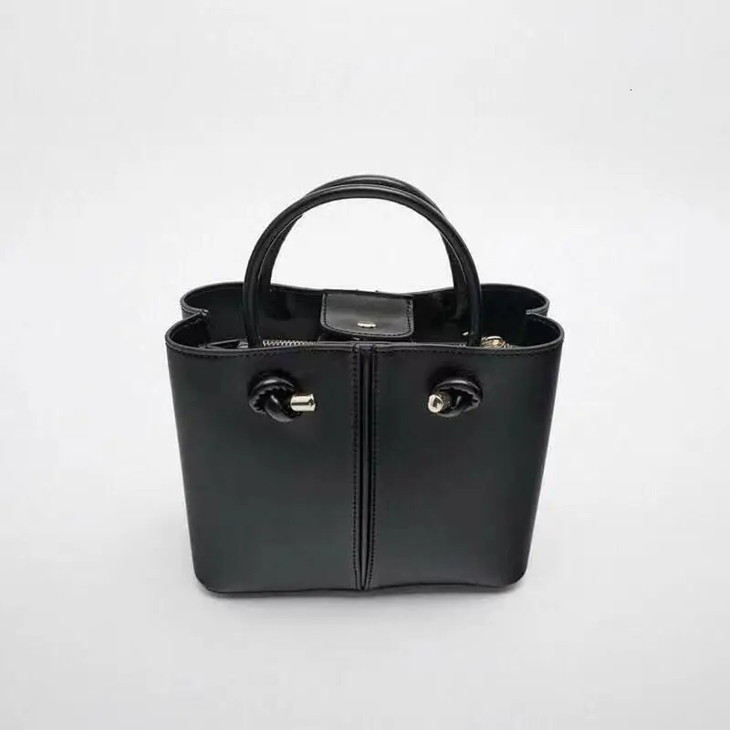 Shoulder Bag Square Womens Bag Premium Bucket Bag Retro Fashion Solid Color Casual Edition Cross Body Bag 241008