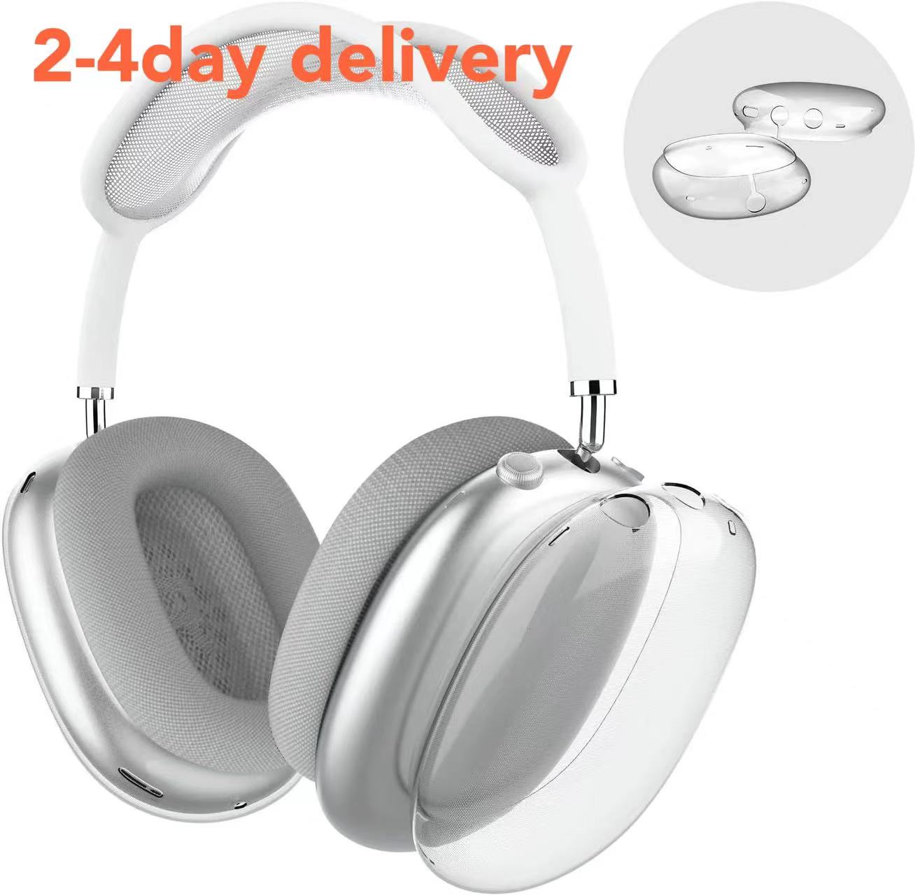 For apple Max bluetooth headset accessories pro max wireless earphone Top Quality ANC metal silicone anti drop protective music