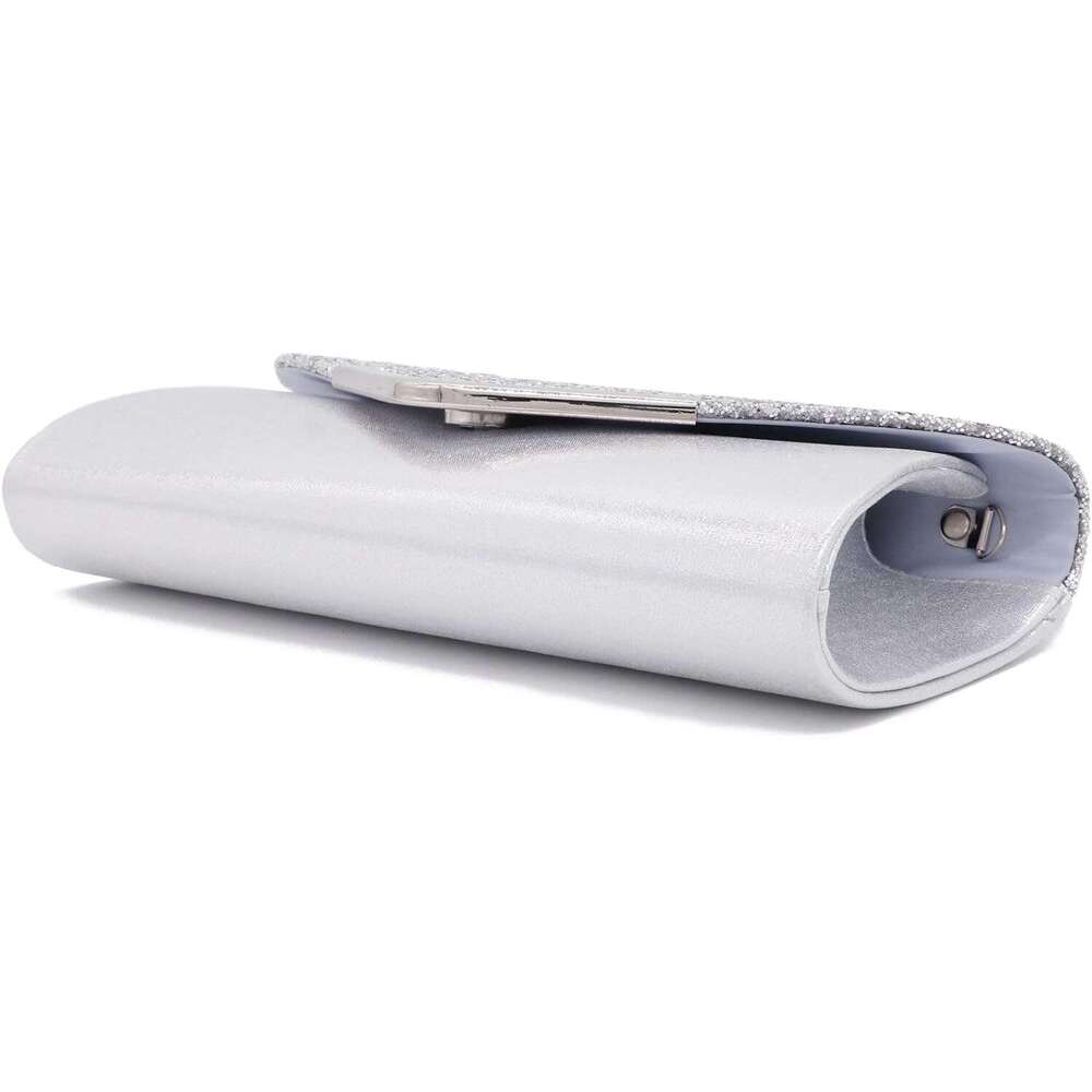 Sparkly Glitter Evening Envelop Clutches Shoulder Chain Bags Bridal Wedding Clutch Purse Wallet