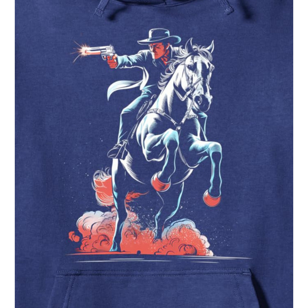 Hoodie for Mens Womens Cowboy Horseback Riding Western Rodeo Country Gifts Holiday Pullover Hoodie Graphic Hoodies sweatshirt Pullover Long Sleeve