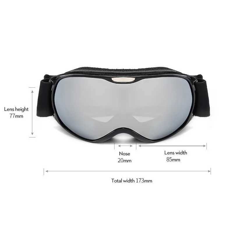 Childrens ski goggles winter windproof snow goggles anti fog UV protection outdoor sports climbing skis childrens skiing eyes CL241017