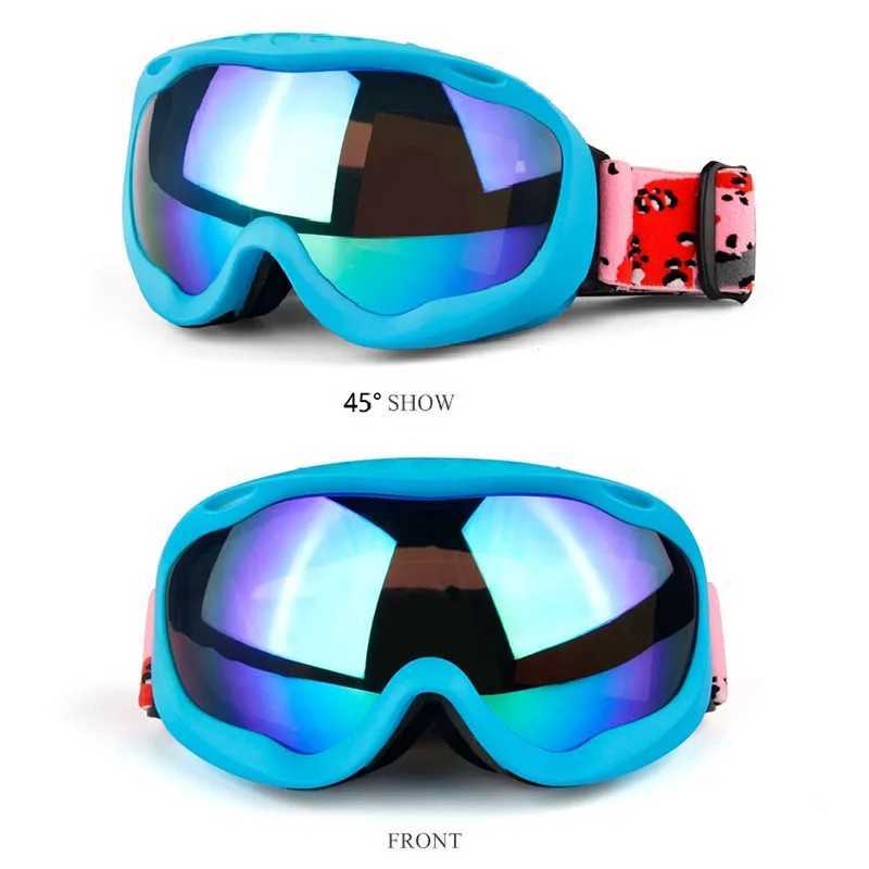 Obaolay professional ski goggles double-layer lens anti fog UV400 protective ski goggles snowboard mens and womens snow goggles CL241010