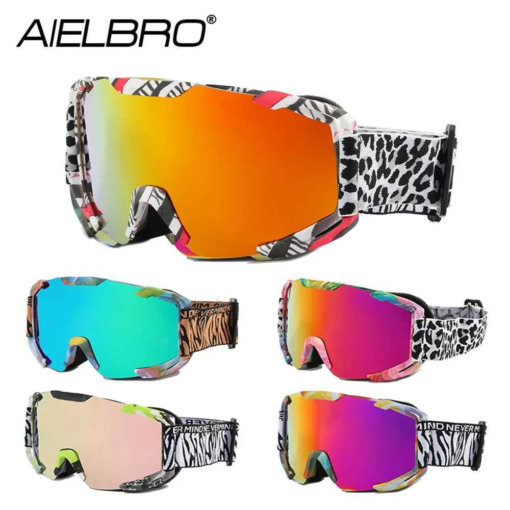 Mens winter ski goggles outdoor sports windproof ski mask snowboard ski goggles UV protective ski goggles CL241010