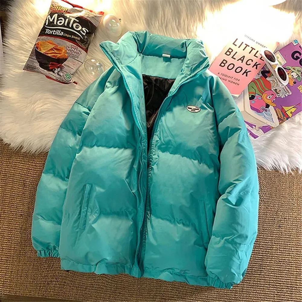 Loose Short Trend Korean Style Simple Solid Color Keep Warm Casual Womens Winter Jacket Coat for Women 240930