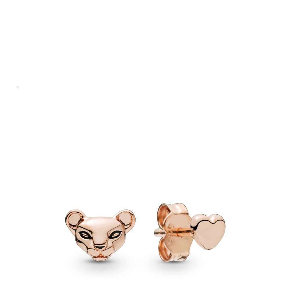 925 Sterling Silver Stud Earrings Bee Herbarium Cluster Heart Family Hoop Earring For Women Making Wedding Party Jewelry Gift