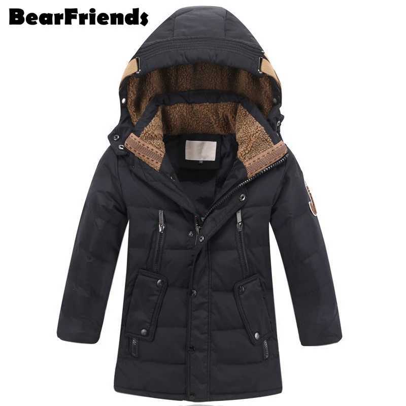 Down Coat -30 Degrees New Childrens Winter Jackets Duck Down jacket Children Clothing New Big Boys Warm Coat Thickening Outerwear clothes H241010