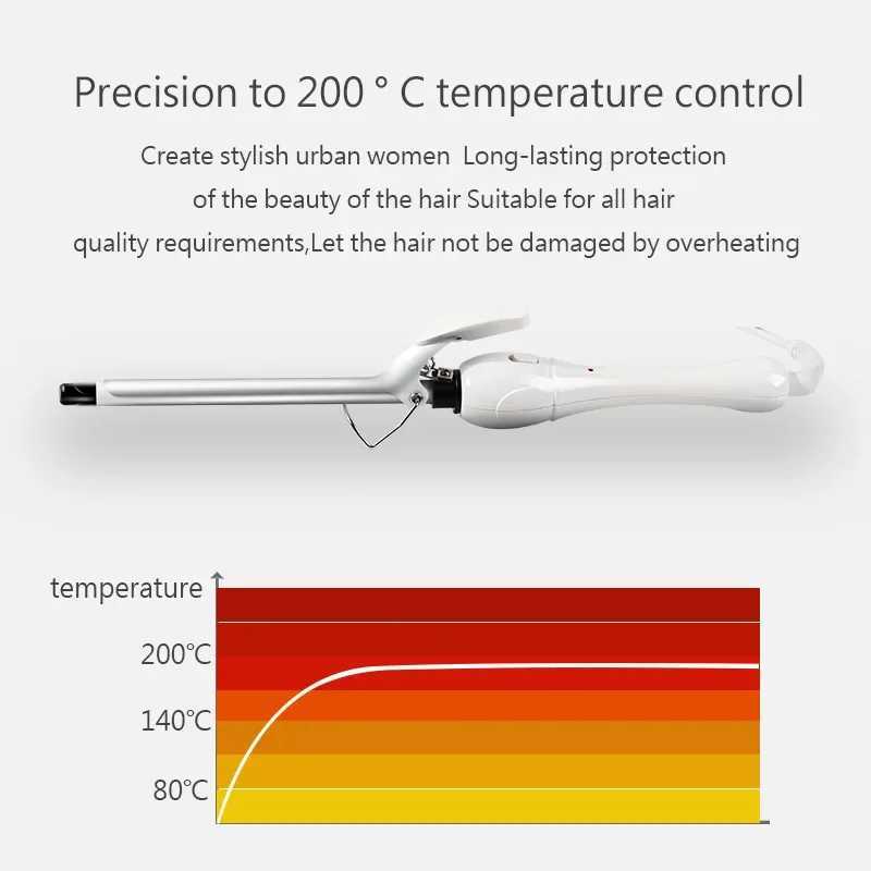 9mm/13mm Curling Iron Hair Professional Waver Cone Ceramic Curling Wand Roller Beauty Salon Hair CurlersXJ2410