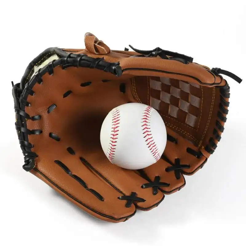 Outdoor Sport Baseball Glove Softball Practice Equipment Size 9.510.511.512.5 Left Hand For KidsAdults Man Woman Training 241010