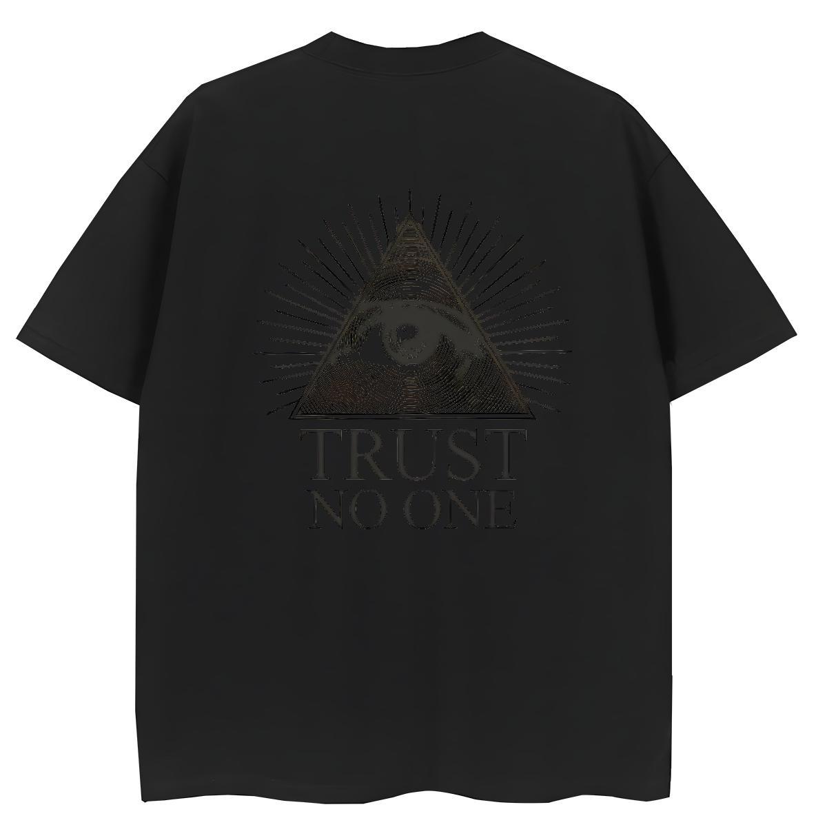 Fashion Casual Womens T Shirts 230g Pure Cotton Breathable Short Sleeve Casual Sport eye of the devil Womens Tshirts 5A Plus Size Cartoon Tops Shirt