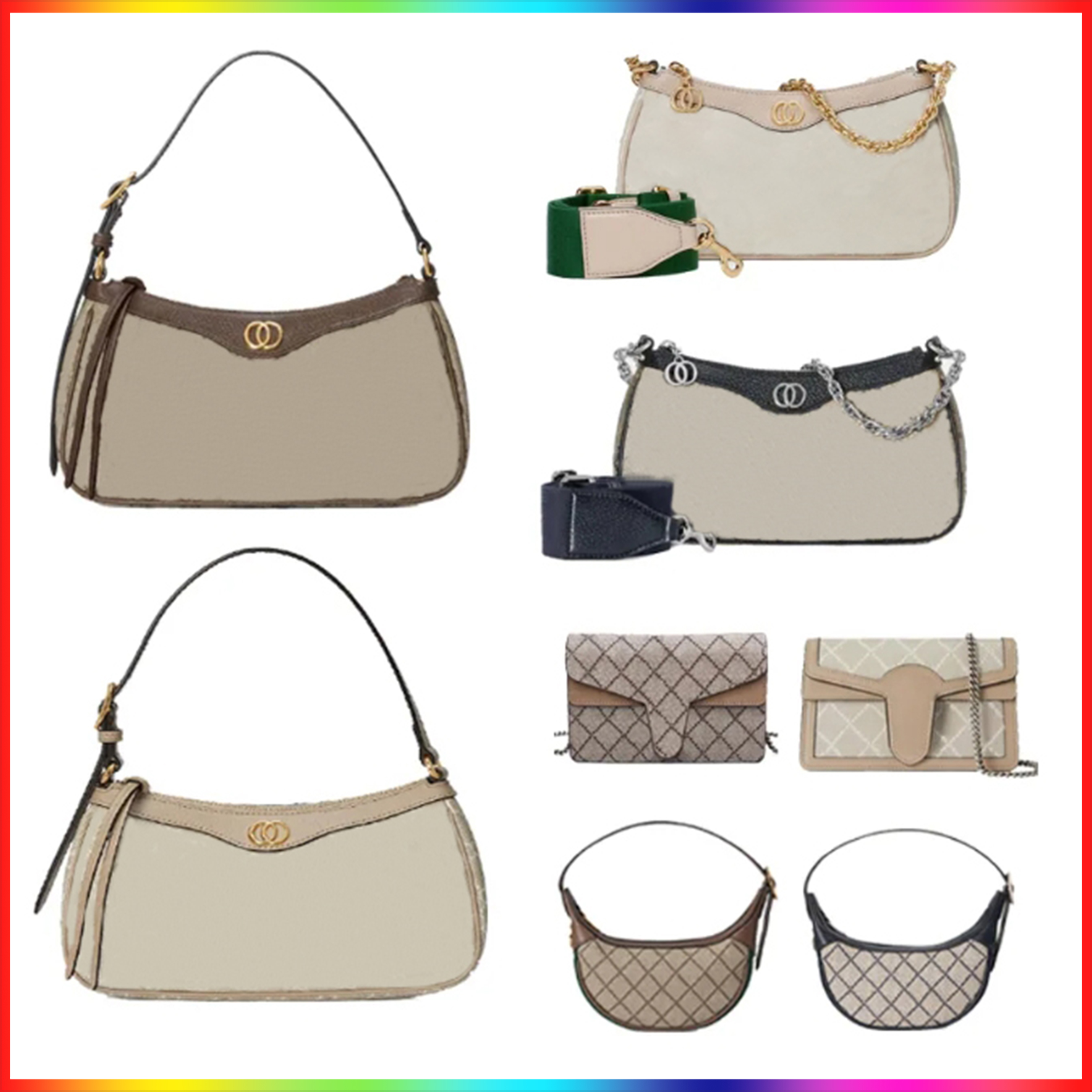 2024 Shoulder Bags The tote bag designers bag women handbags Shopping bag ladies designer Messenger composite bag lady clutch bag shoulder tote female fashion bag