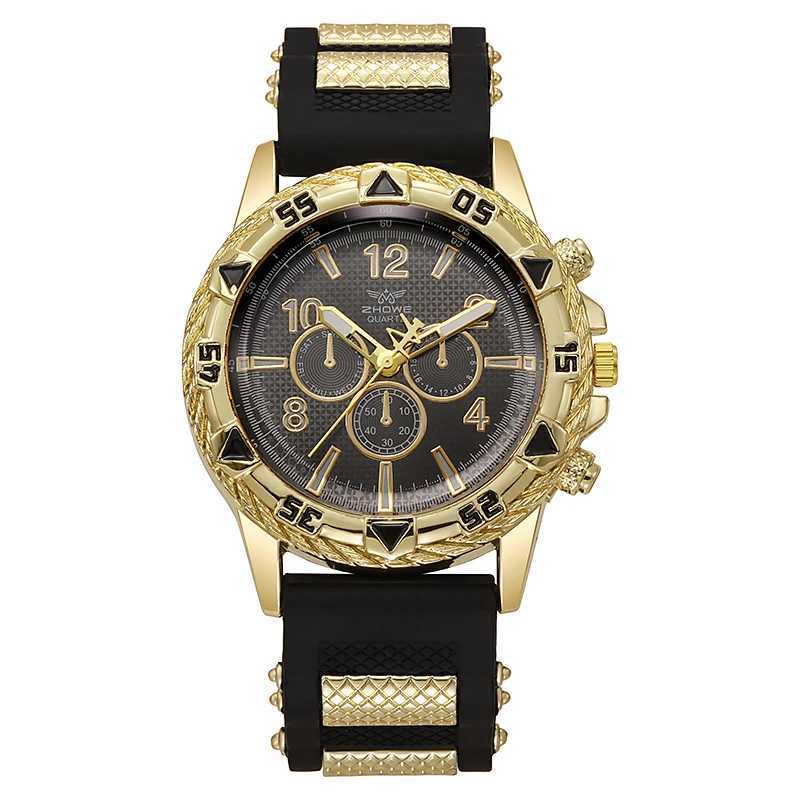 Fashion Sports Style Silicone Mens Watch Casual Wrist WatchX241010