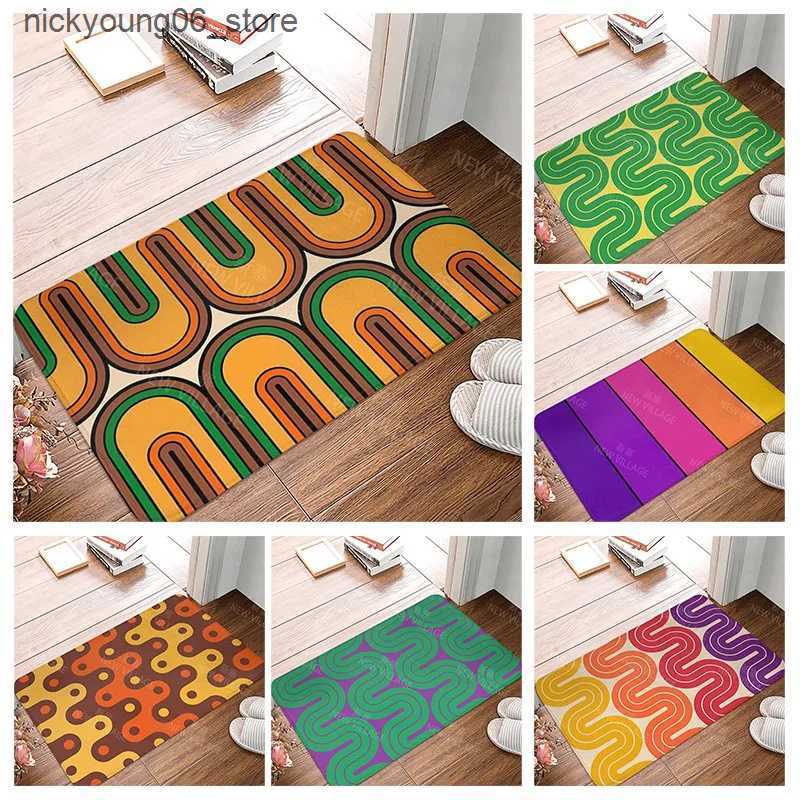 Non-Slip Bath Mats Anti-slip Bath Mat Bathroom Small Rug Shower Mat Home Decor Door Mat Kitchen Mat Bedroom Entrance Room Mats Floor Carpet vintage L2
