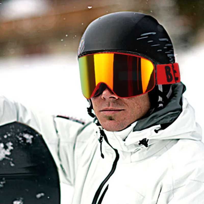 Winter ski goggles with dual anti fog coating 100% UV400 sports ski goggles CL241010