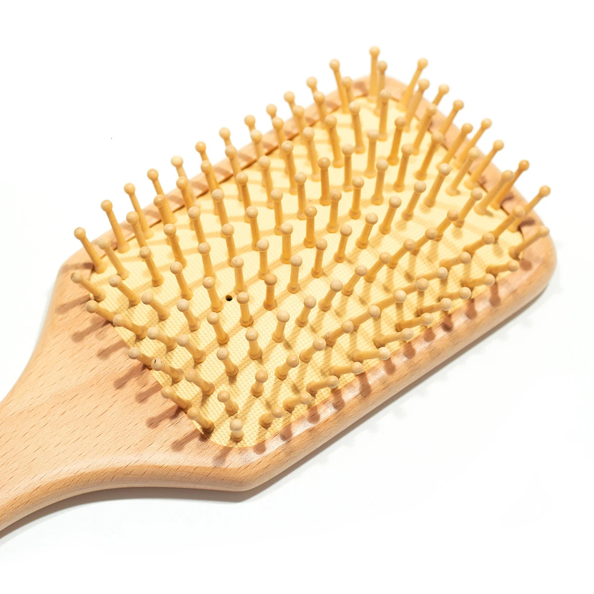Autumn Fish Large Air Cushion Air Bag Wooden Beech Comb Scalp Massage Round Head Comb Reduce Hair Loss Styling Tool 241009