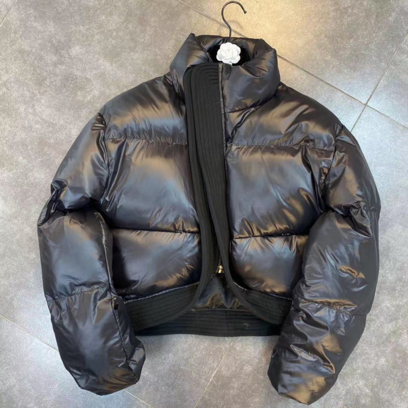 PREPOMP 2022 Winter New Arrvials Long Sleeve Stand Collar Cotton Coat Women Thick Jacket Streetwear 695