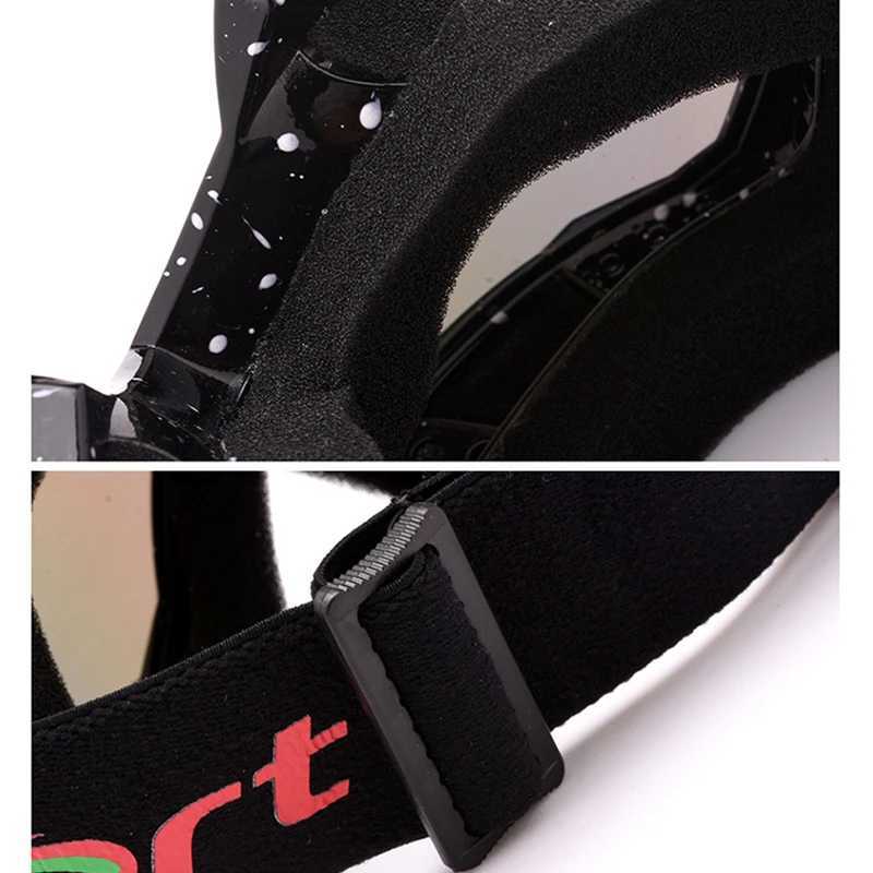 Mountain Magnetic Snow Eyewear Anti fog Womens Ski Glasses Sports Mens Motorcycle Off road Google Womens Outdoor Windproof Mens Motorcycle Face Mask C