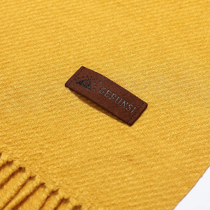 VISROVER 20 colors woman winter scarf fashion female shawls cashmere handfeeling winter wraps solid color winter hijab Gift 241009