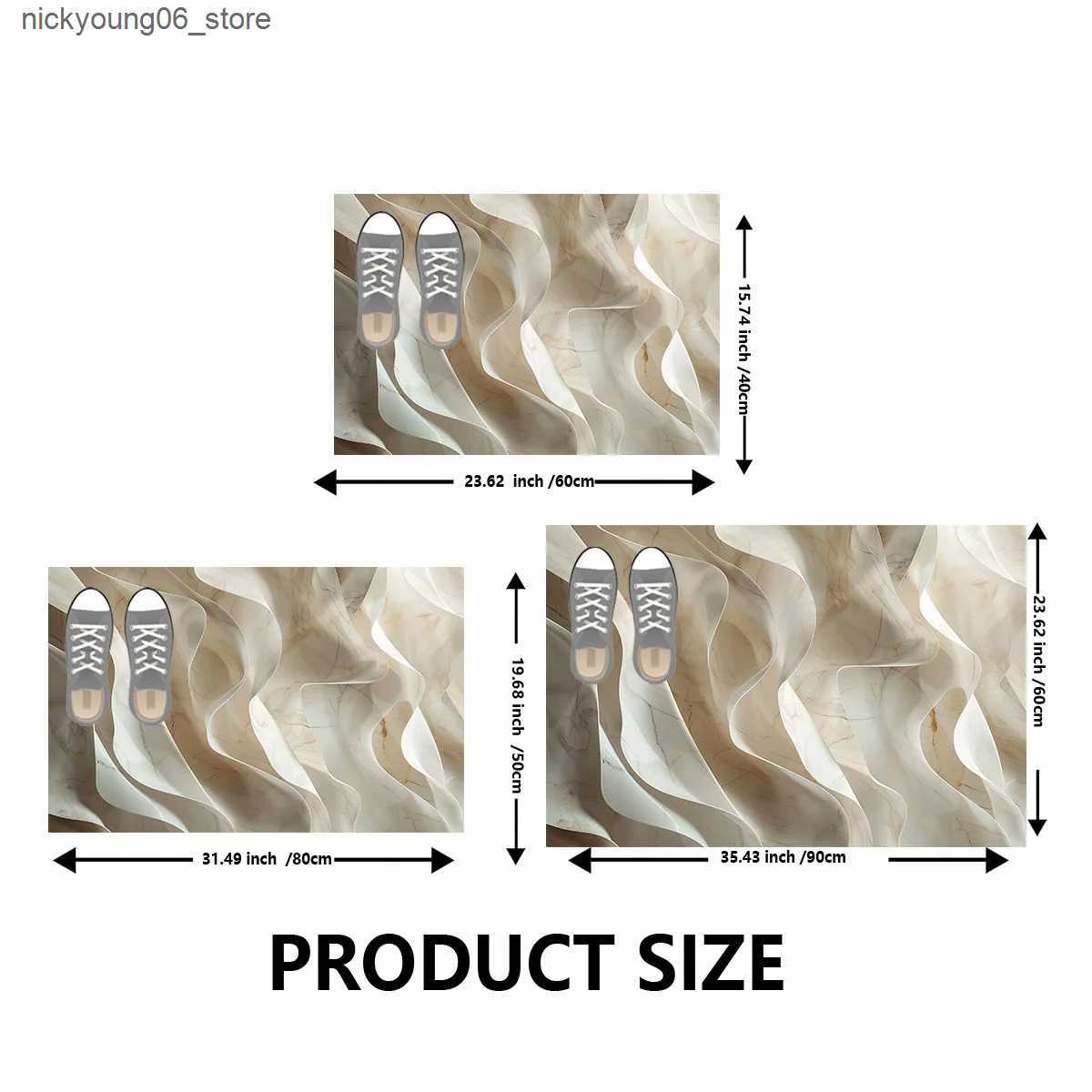 Non-Slip Bath Mats Luxury Bathroom Foot Mat Quick Dry Non-slip Bath Mats Super Absorbent Bathroom Rug Shower Carpet Toilet Pad Doormat Washable L24091