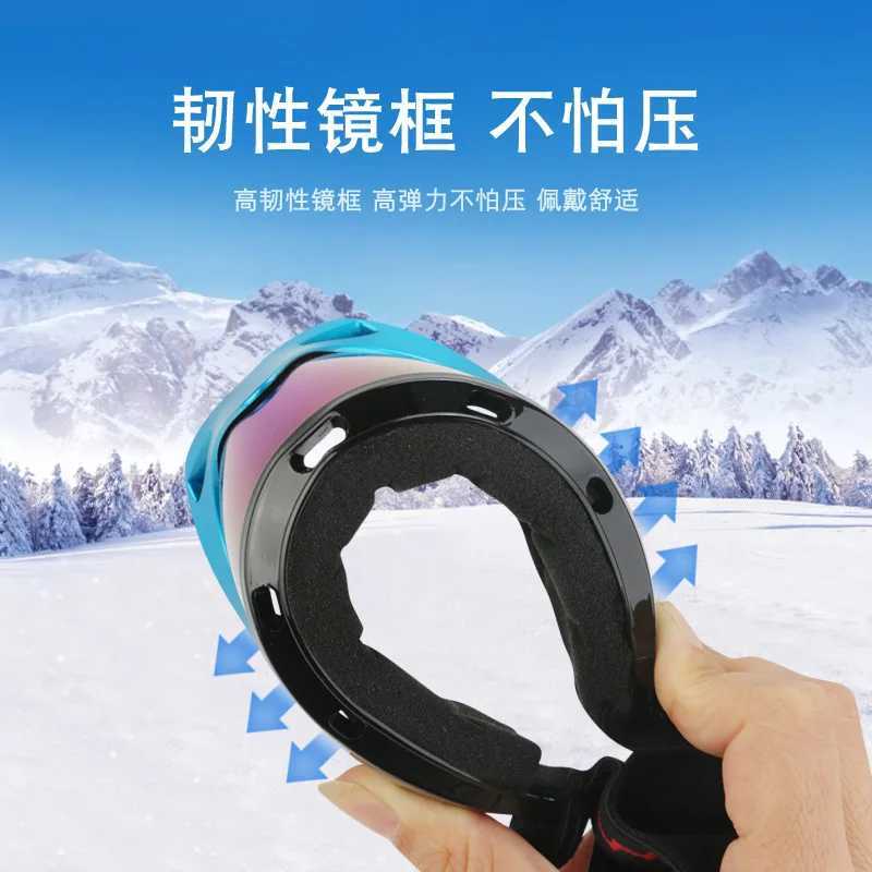 Ski goggles single-layer adult and childrens mountain goggles windproof and dustproof outdoor skiing equipment manufacturer CL241010