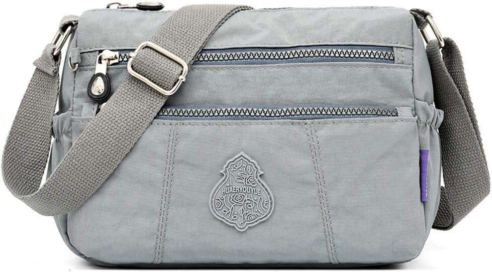for Shoulder Women Waterproof Crossbody Purses Lightweight Nylon Work Travel Purse Messenger Bag