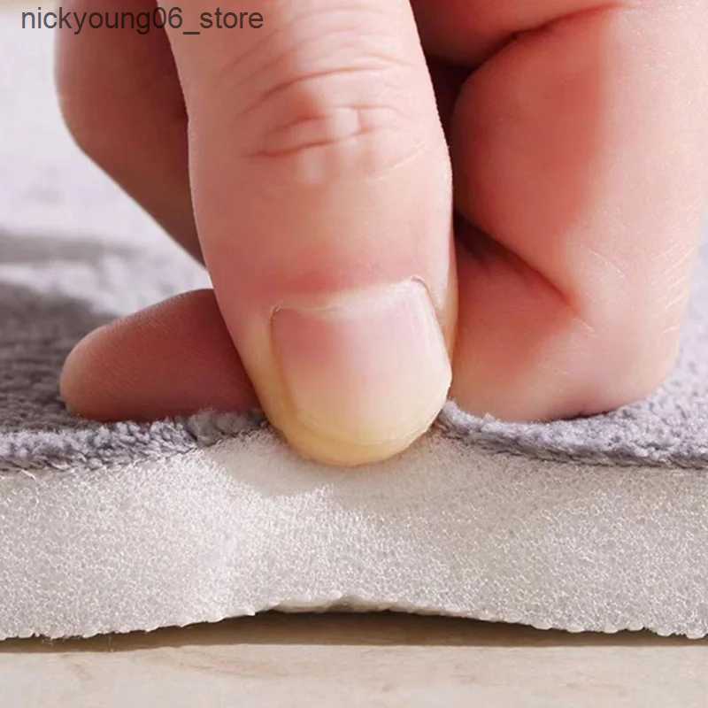 Non-Slip Bath Mats Super Absorbent Floor Mat Bath Mat Anti Slip Coral Velvet Bathroom Floor Mat Door Mat Memory Foam Non-Slip Super Soft Bath Mat L240