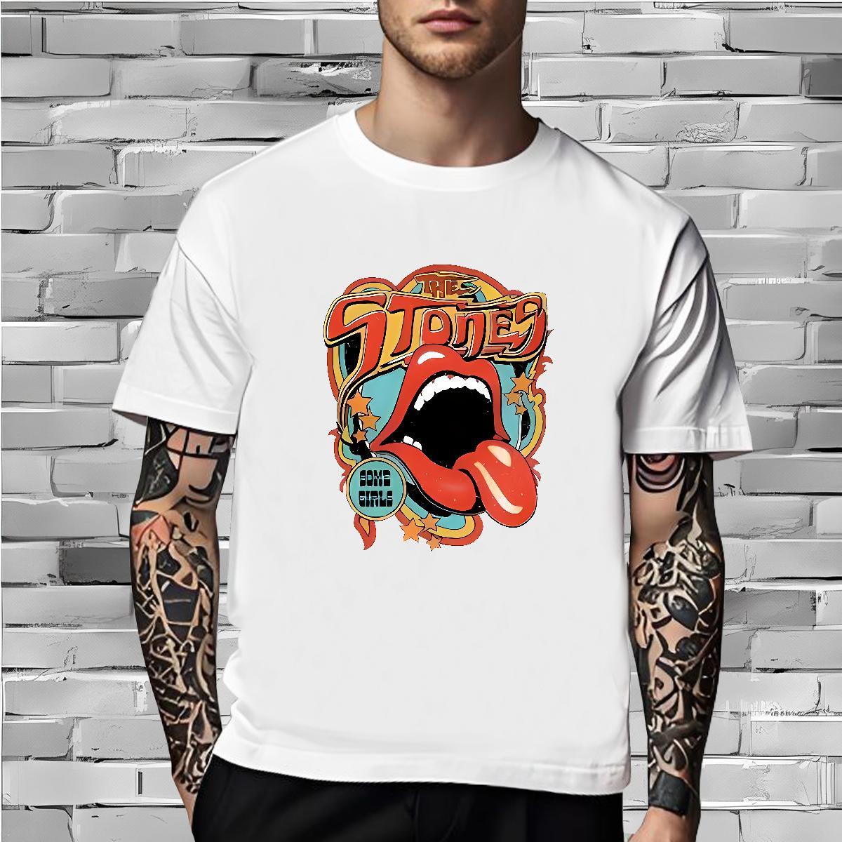 Popular T-Shirts 230g Cotton mouse High Street Hip Hop Custom Anime O Neck Short Sleeves Mens Tshirts Fashion Clothings