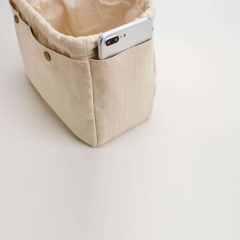 YONBEN Bag Divider Cotton Canvas Tote large Handbag Extra Large Purse Insert Organizer (L)