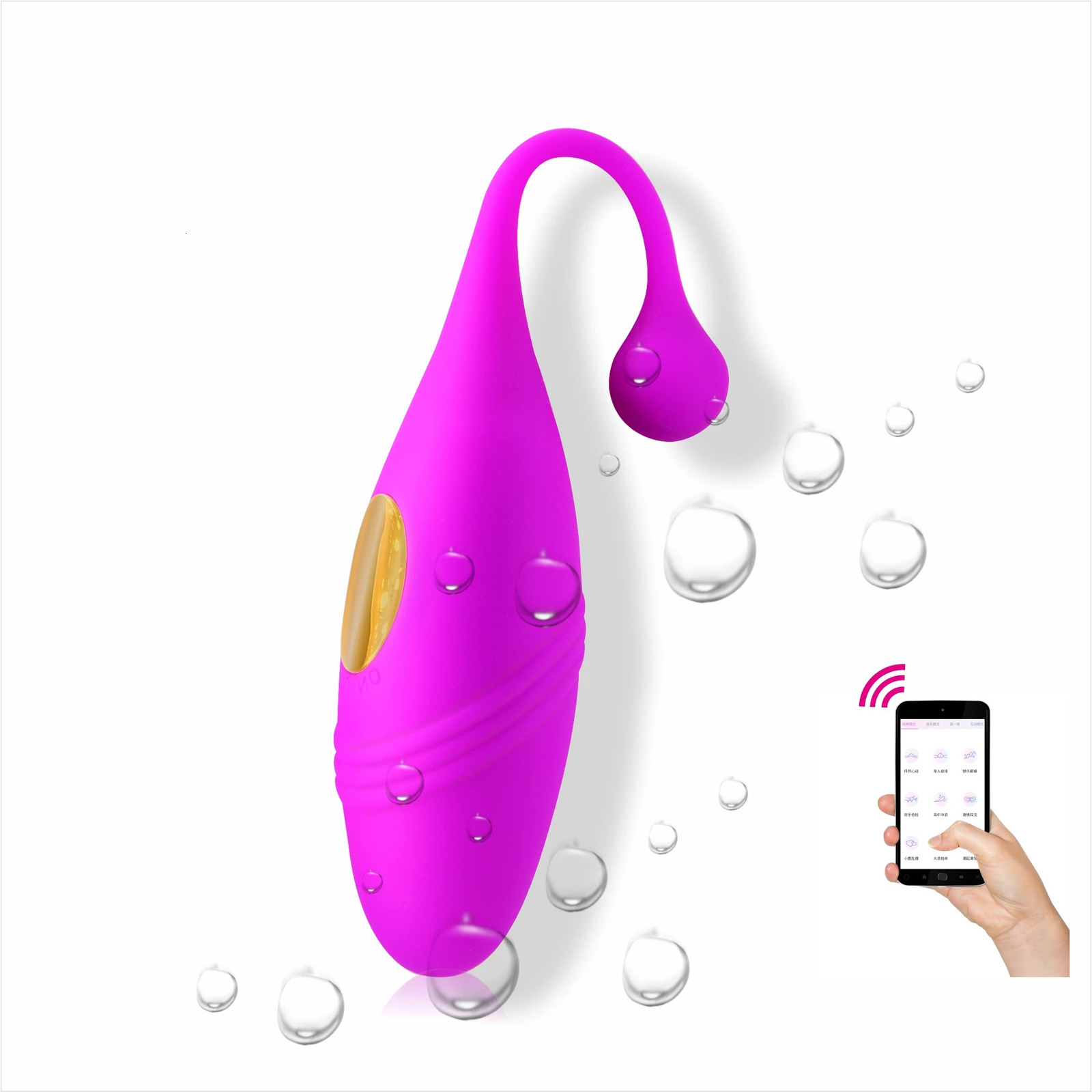 Bluetooth female dildo vibrator wireless application remote control vibrating egg Wifi underwear toy 241009