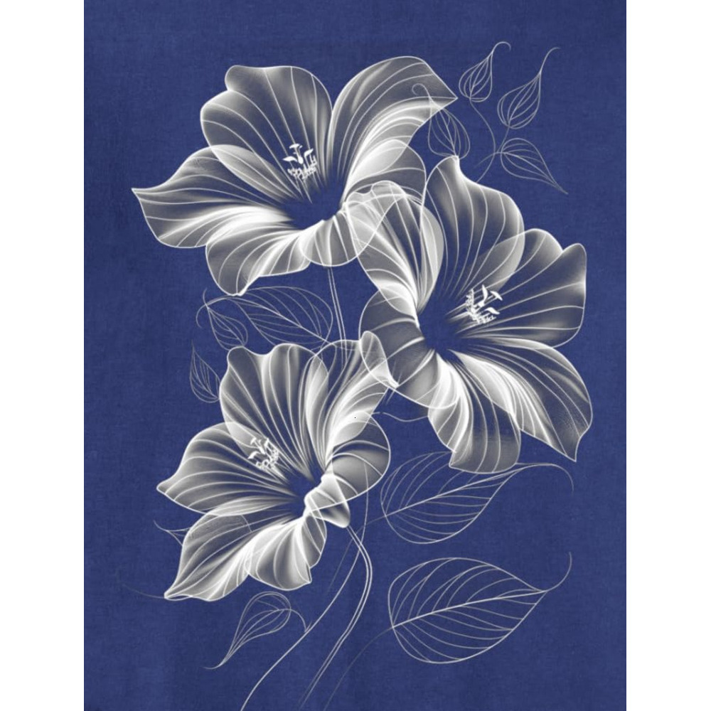 Long Sleeve Shirts for Men sweatshirt Floral Design Elegant NatureInspired Aesthetic Art Sweatshirt Streetwear Casual tops clothes