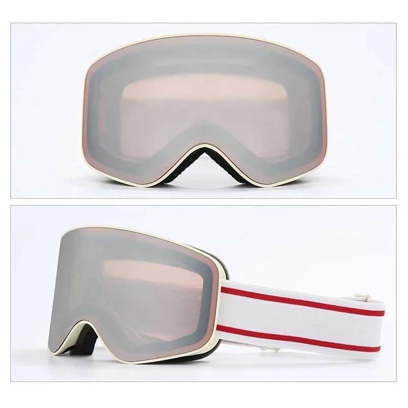 Ski goggles for women UV 400 snow protection goggles for adults dual anti fog cylinder CL241017