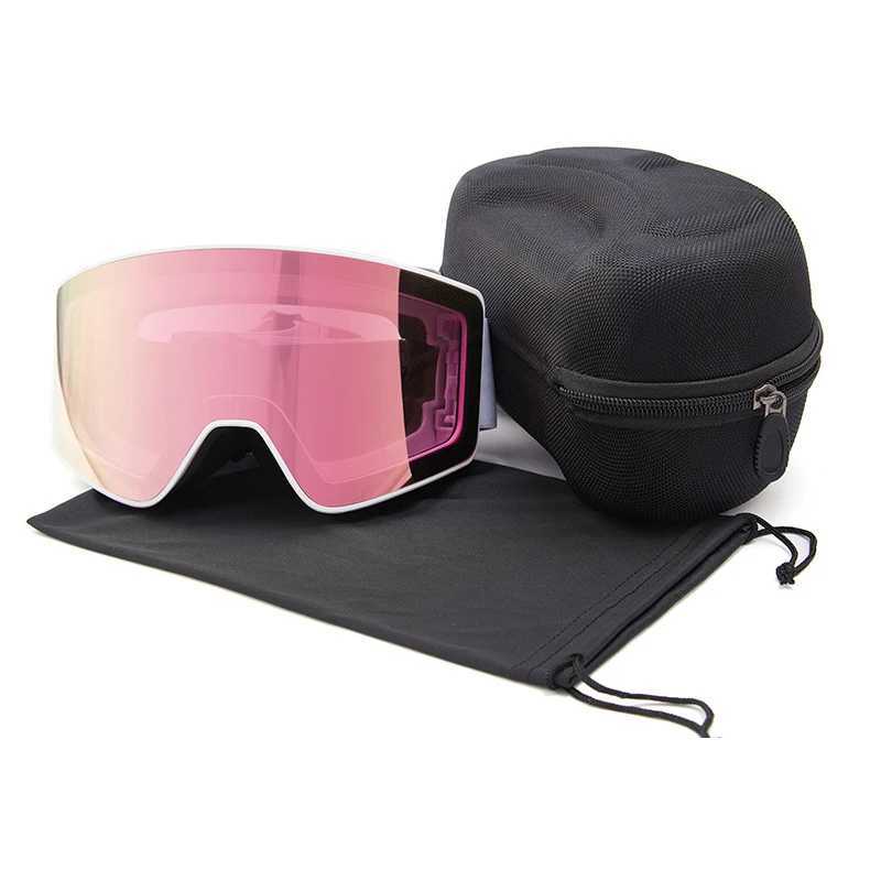 Winter sports mens skiing goggles mountain womens snow goggles anti fog womens skiing goggles outdoor double motorcycle sunglasses CL241017