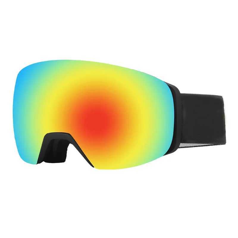 OEM Your Brand Anti Snowblindness Suitable Custom Designer Ski Goggles CL241010