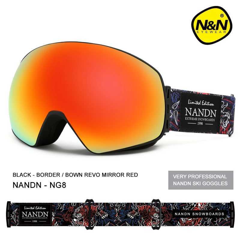 NANDN ski goggles double-layer UV 400 anti fog ski mask goggles mens ski board goggles multifunctional glasses CL241010