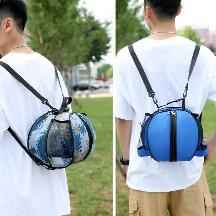 Basketball Backpack, Adult and Children's Shoulder and Shoulder Storage Bag, Training Specific Basketball Football Bag 241015
