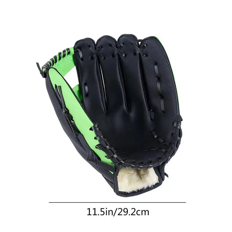 Kids Sport Baseball Glove Outdoor Batting Gloves Softball Practice Equipment Baseball Mitten Training Competition Glove Gear 241010