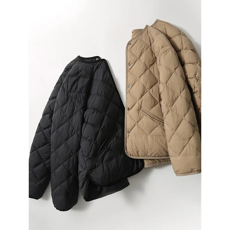 95% White Goose Down Jacket Womens Winter Clothing Diamond Fashion Short Korean Edition Jacket 241009