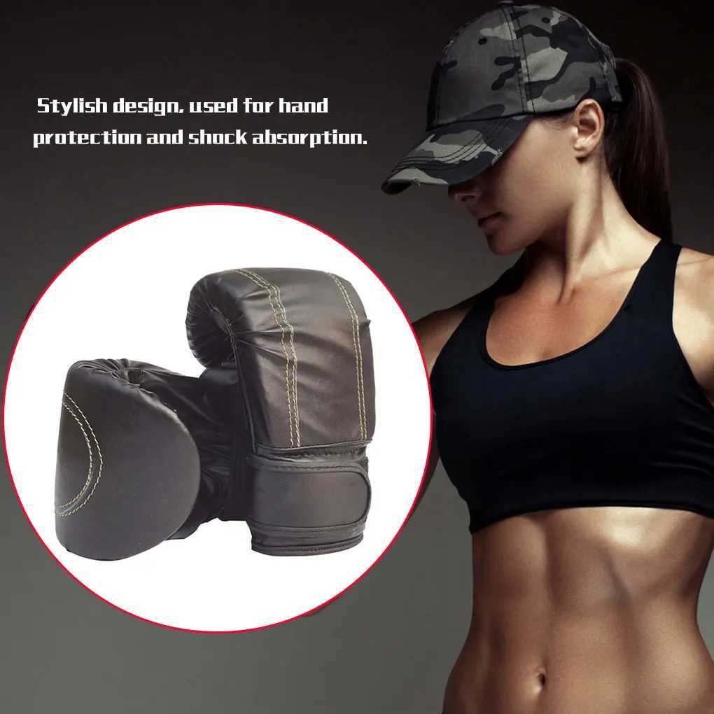 Adult Boxing Gloves Solid Color Womens Fitness Training Protective Equipment Hand Punch Bag Protective Hand Mat W241010