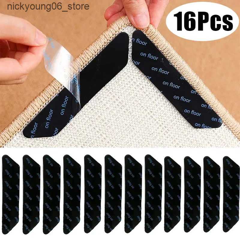 Non-Slip Bath Mats 16/8Pcs Anti-Slip Carpet Sticker Self Adhesive Washable Rug Gripper Bath Mats Prevent Sliding Pads for Kitchen Bathroom Hallway L24