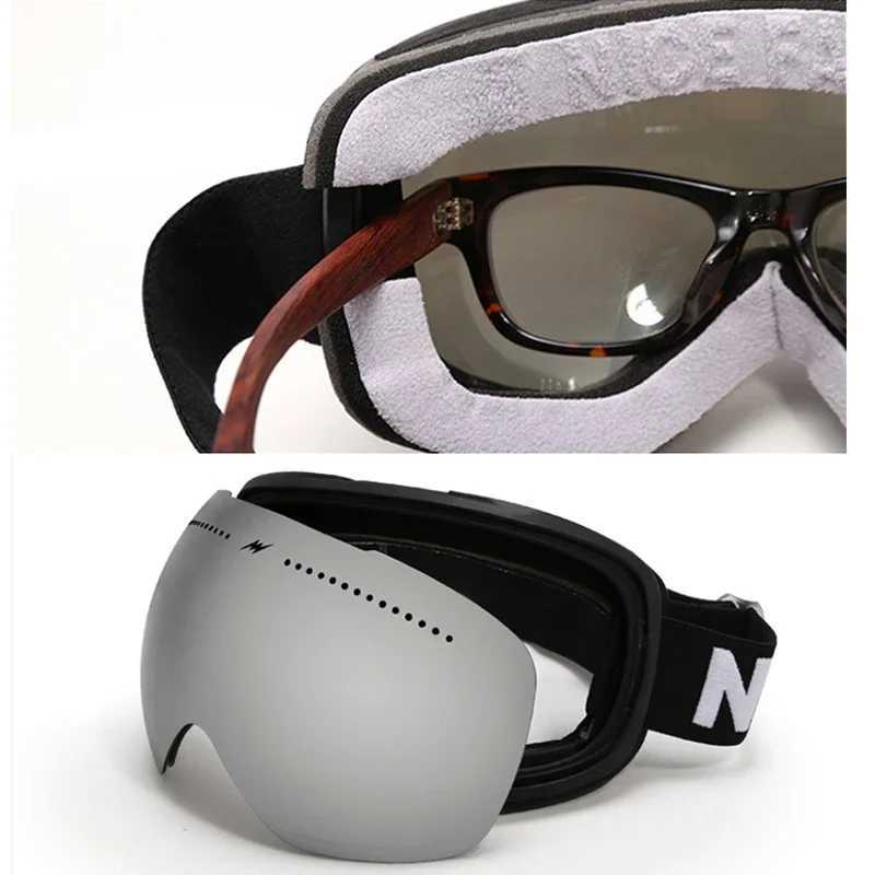 Anti fog womens ski goggles sports mountain mens ski goggles winter womens motorcycle face mask dual lens ski goggles CL241010