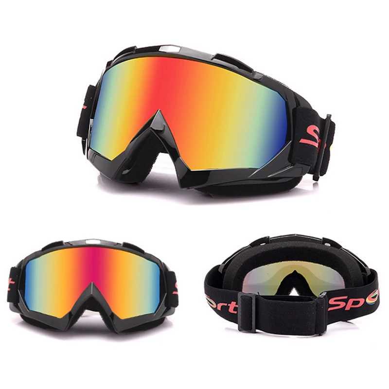 Mountain Magnetic Snow Eyewear Anti fog Womens Ski Glasses Sports Mens Motorcycle Off road Google Womens Outdoor Windproof Mens Motorcycle Face Mask C