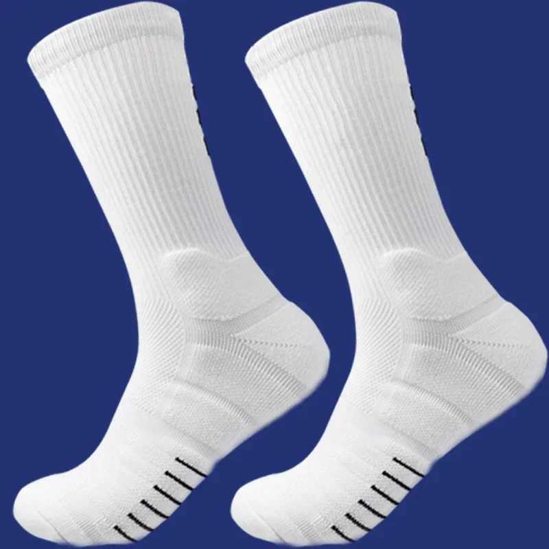 Mens basketball sports socks mid tube socks thick basketball elite long tube socks breathable sweatshirt socksW241010