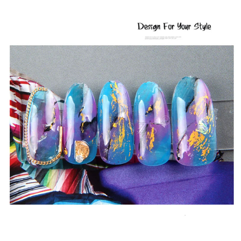 1 piece/batch 2.5cm * 100mm foil finger DIY nail art stickers transfer stickers tips for decorating homes and salons 241008