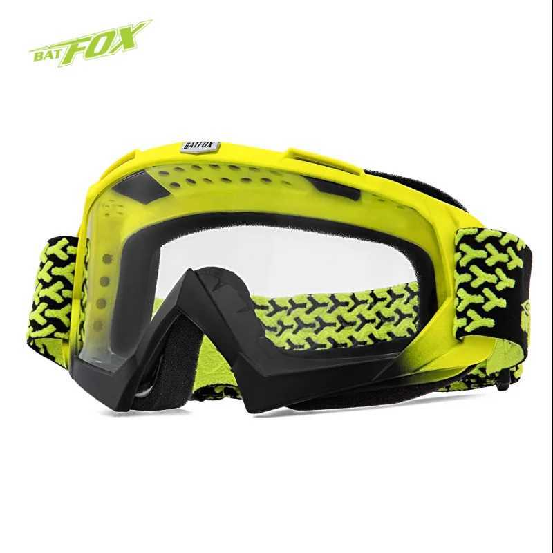 BATFOX motorcycle off-road goggles windproof goggles dirty bicycle goggles female MX bicycle mountain bike off-road goggles snow skiing goggles CL2410