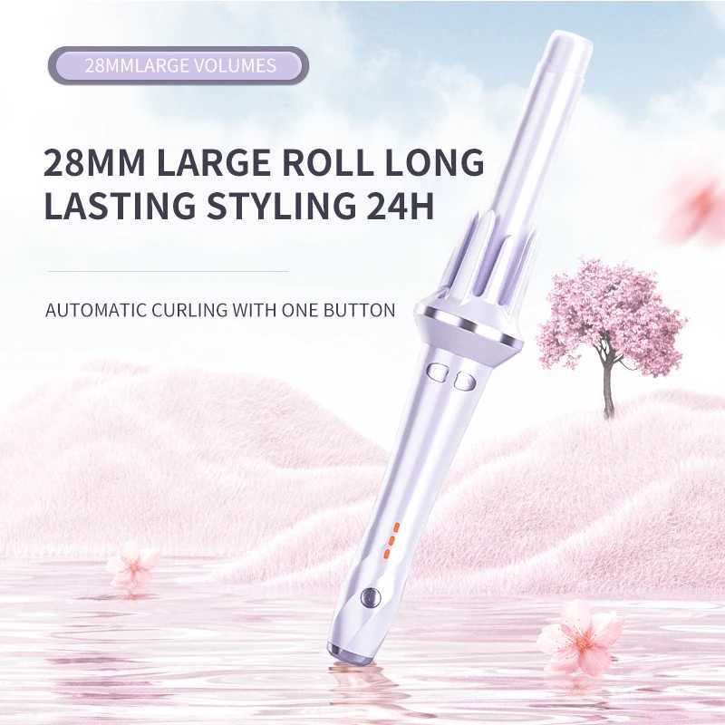 Automatic Hair Curler 28mm/32mm Large Wave Curling Iron Anion Fast Heating Professional Styling Curlers Curling Wand Hair WaverXJ241010