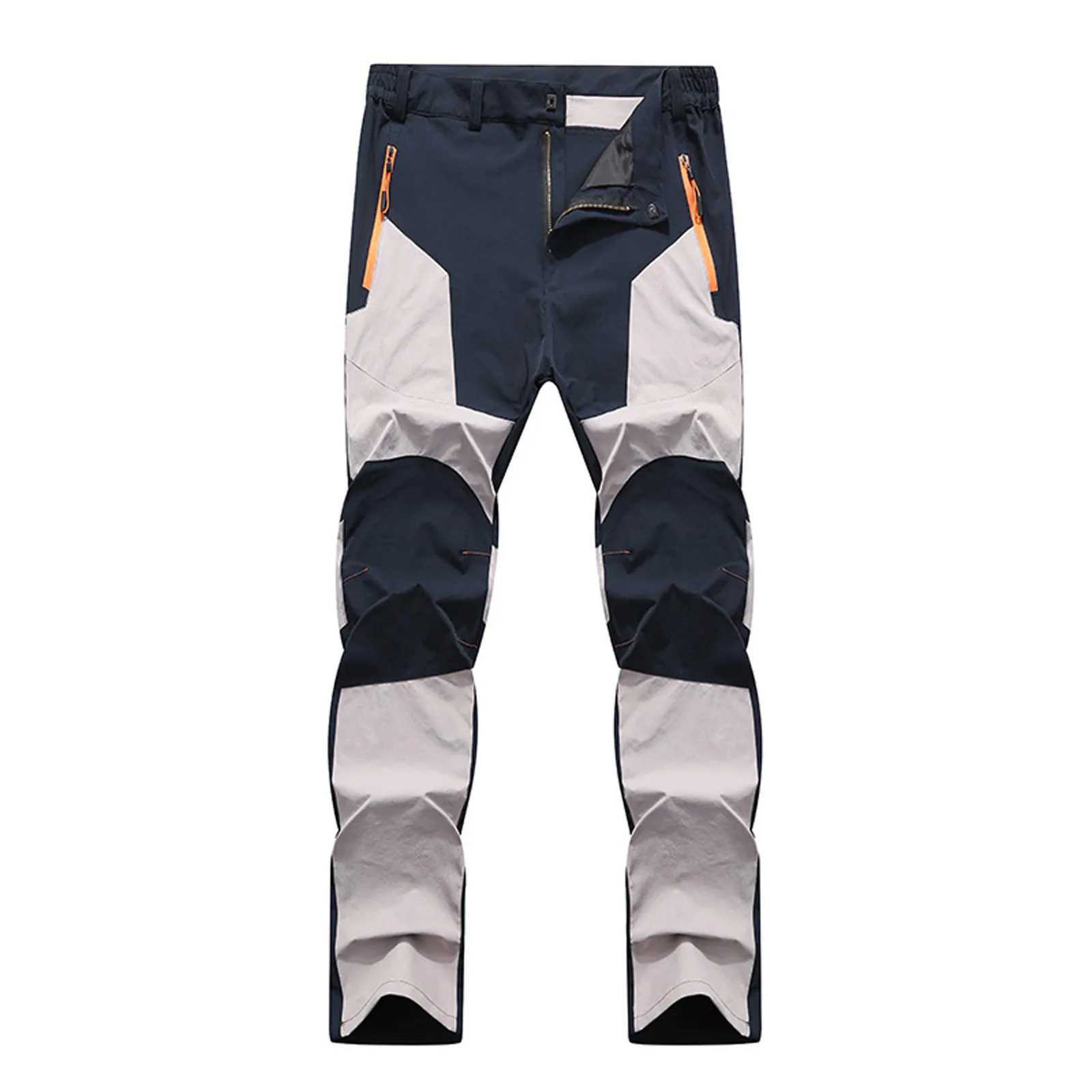 4 seasons of casual hiking pants fashionable mens warm fishing pants outdoor sports tactics waterproof mountain hiking pants W241009