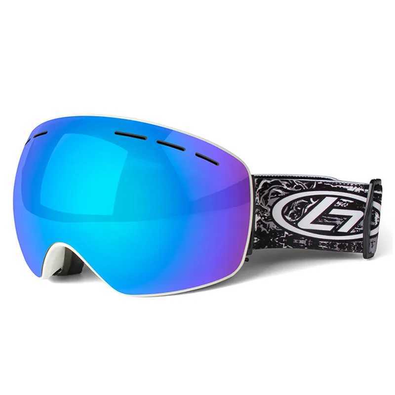 Ski goggles double-layer UV400 anti fog large ski goggles mens and womens ski board goggles for skiing CL241010